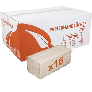 Produktbild für Papierhandtücher Böttcher-AG 2-lagig, natur