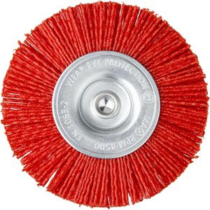 Produktbild für Drahtbürste PFERD-TOOLS grob 43740168, gewellt, Scheibenbürste