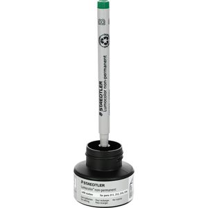 Produktbild für Nachfülltusche Staedtler Lumocolor 48715-5, grün