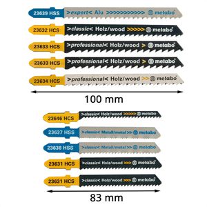 Produktbild für Stichsägeblätter Metabo 623599000