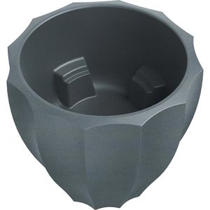 Produktbild für Übertopf Ethick Rona TR60, betongrau, Ø 60 x 54 cm