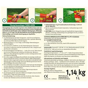 Produktbild für Dünger Wolf-Garten LT 100 B Rasendünger Turbo Grün