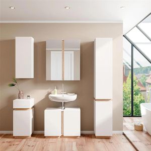 Produktbild für Spiegelschrank Vicco Gloria, weiß