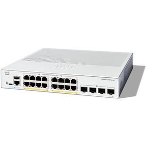 Switch Cisco Catalyst, C1300-16P-4X, managed