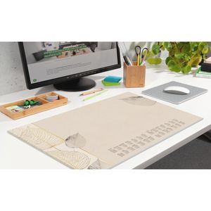 Produktbild für Schreibunterlage Sigel H6315 Natural Leaves, braun