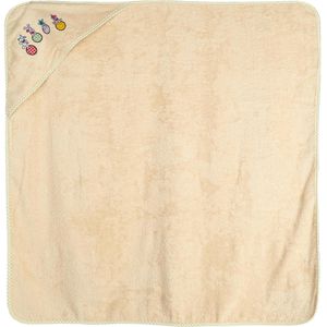 Produktbild für Handtuch Zollner Kapuzenbadetuch Capo, mit Motiv, 100 x 100 cm