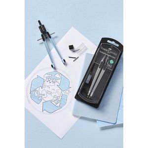 Produktbild für Zirkel Faber-Castell 574474 Grip 2001, 2-teilig