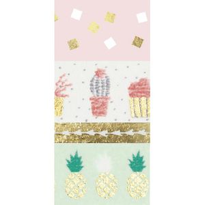 Produktbild für Washi-Tape Folia 26418 Hotfoil, mit Glanzeffekt, gold
