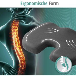 Produktbild für Orthopädisches-Sitzkissen Walser Cool Lucy, 27008, schwarz