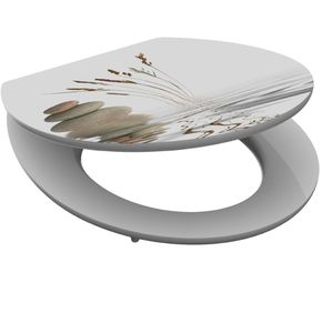 Produktbild für WC-Sitz Schütte Balance 80522 High Gloss, oval, aus Holz