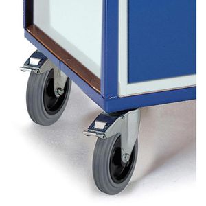 Produktbild für Werkstattwagen Rollcart 07-4318, Tragkraft 600 kg