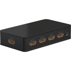 HDMI-Switch Goobay 4-Port Verteiler 58489, 4K UHD bei 60 Hz