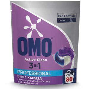 Produktbild für Waschmittel Omo Professional Pro Formula, Active clean 3in1
