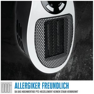 Produktbild für Heizlüfter Güde 85171, GSH 500 K mini, 500 Watt