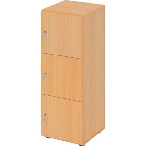 Schließfachschrank Hammerbacher 234L3, buche