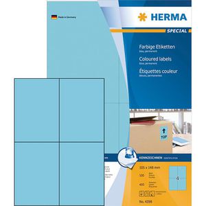 Universaletiketten Herma 4398 Special, blau