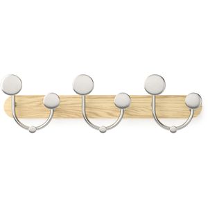 Produktbild für Garderobenleiste Umbra Melody 9, 1019559-392, braun