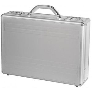 Produktbild für Aktenkoffer Alumaxx 45131 Kronos, silber, mit Laptopfach