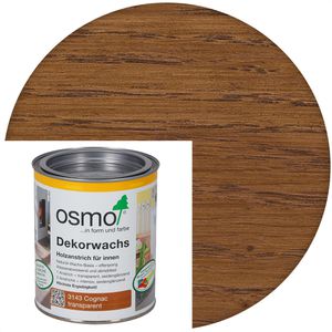 Osmo Holzlasur Dekorwachs transparent, 0,75l, innen, ölbasiert, 3143 cognac