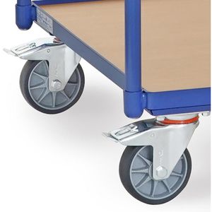Produktbild für Tischwagen Fetra 2944, aus Metall &amp; Holz
