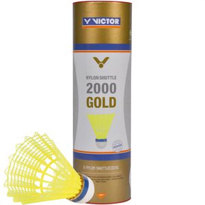 Badminton-Bälle VICTOR Nylon Shuttle 2000 Gold