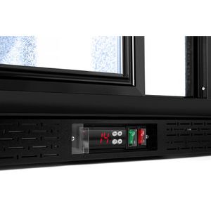 Produktbild für Getränkekühlschrank Arktic 233917, mit Glastür, abschließbar