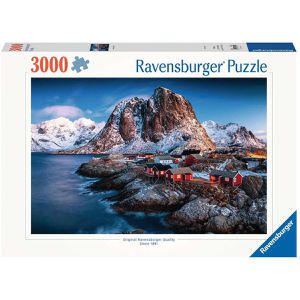 Produktbild für Puzzle Ravensburger 17081, Hamnoy - Lofoten