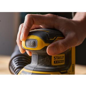 Produktbild für Exzenterschleifer Stanley FATMAX V20, SFMCW220D1S-QW, Akku