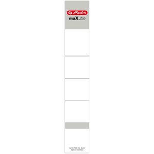 Rückenschilder Herlitz 9743154 maX.file, weiß