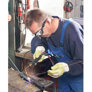 Produktbild für Schweißerbrille Connex Alu COXT938752, EN 166, EN 169