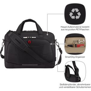 Produktbild für Laptoptasche Wenger Altair Brief, 653496, schwarz