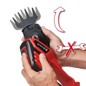 Produktbild für Grasschere Einhell GE-CG 18/100 Li-Solo, Akku