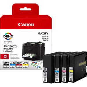 Tinte Canon PGI-2500XL BK, C, M, Y