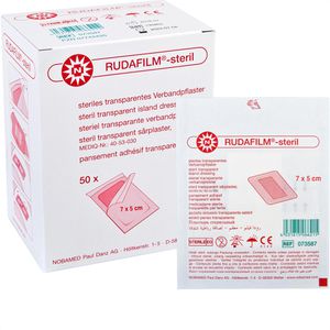 Produktbild für Pflaster Nobamed Rudafilm, 50 Strips