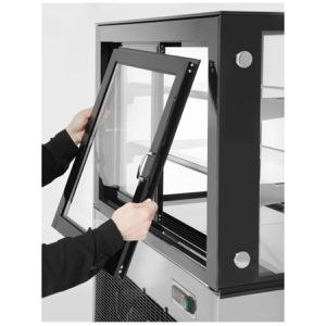 Produktbild für Kühlvitrine Arktic 233375, silber