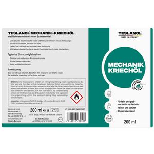 Produktbild für Multifunktionsöl Teslanol 26030, Mechanik-Kriechöl-Spray