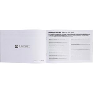 Produktbild für Verbandbuch B-Safety BR 362 151, gemäß DSGVO und DGUV