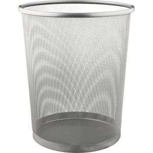Papierkorb Böttcher-AG Premium Mesh Line, silber