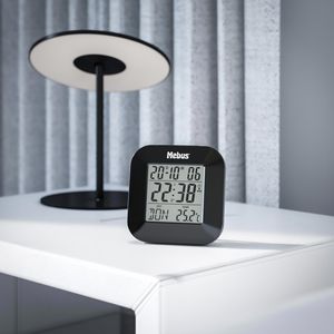 Produktbild für Wecker Mebus 51510, schwarz, digital