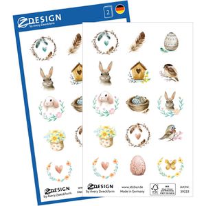 Produktbild für Sticker Zweckform 39223 Z-Design Deko Sticker