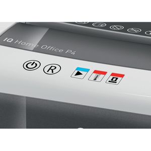 Produktbild für Aktenvernichter Leitz 8001 IQ Home Office Slim P4, weiß