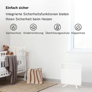 Produktbild für Konvektorheizung Bosch Heat Convector 4000-10, weiß