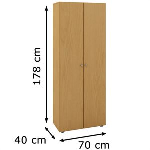 Produktbild für Aktenschrank VCM Vandol 912120, aus Holz