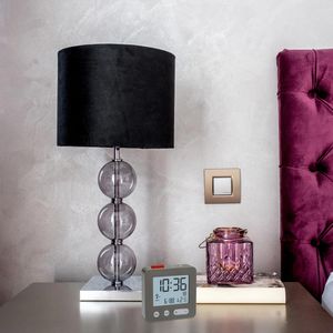 Produktbild für Wecker TFA 60.2545.10 anthrazit, digital