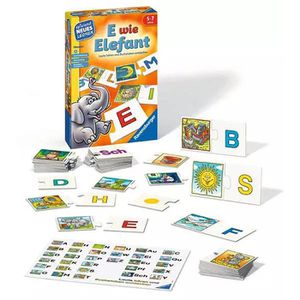 Produktbild für Lernspiel Ravensburger 24951, E wie Elefant