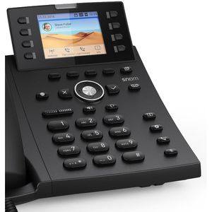 Produktbild für Telefon Snom D335, schwarz