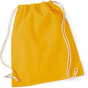 Produktbild für Turnbeutel Westford-Mill W110 Cotton Gymsac, mustard