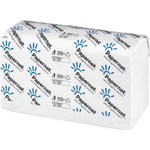 Produktbild für Papierhandtücher Papernet 416608, 1-lagig