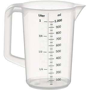 Messbecher APS Pro 30047, aus Kunststoff