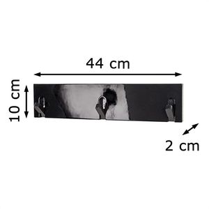 Produktbild für Kleiderhaken Haku-Möbel 42538, aus Holz, klappbar